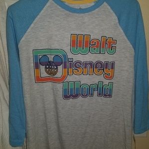 Disney baseball tee